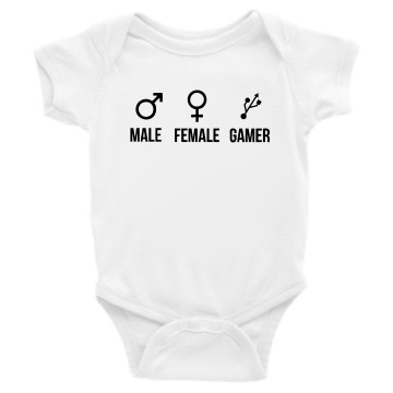 Male female gamer za