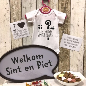 Mijn eerste sinterklaas met achtergrond