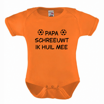 Papa schreeuwt ik huil mee