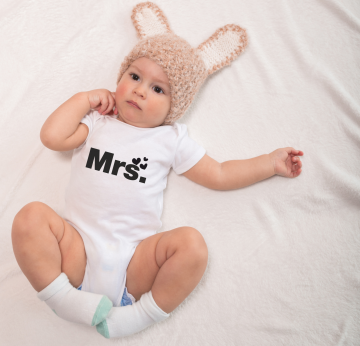 Romper mrs met achtergrond