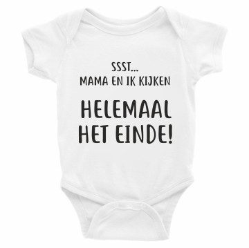 Sst mama en ik kijken helemaal het einde