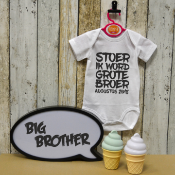 Stoer ik word grote broer met achtergrond