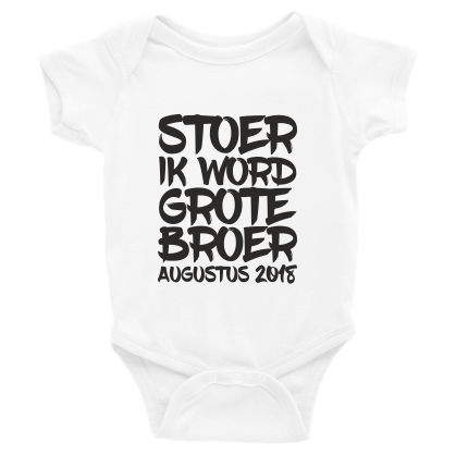 Betere Stoer ik word grote broer - Rompers - RomperExpress.nl XE-48